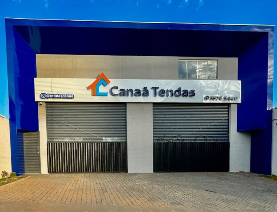 fachada Canaã Tendas Goiânia