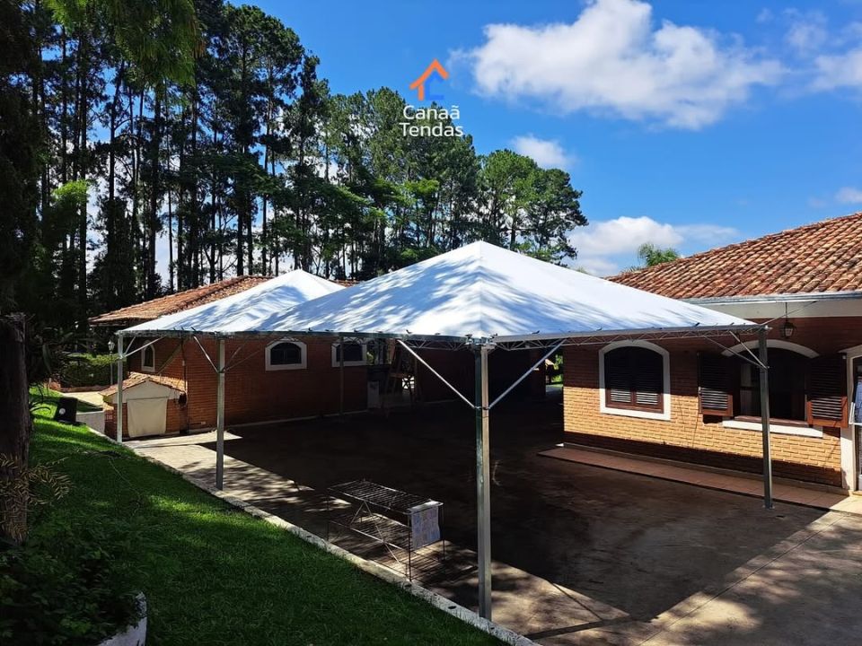 Tenda Calhada em Aço Galvanizado Canaã Tendas Goiânia